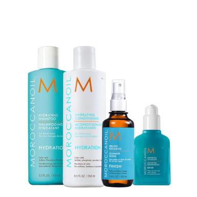 KIT MOROCCANOIL REPARADOR ANTIFRIZZ CREMEE MENDING INFUSION REPAIR (4 PRODUTOS)