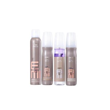 KIT WELLA PROFESSIONALS EIMI SPRAY TEXTURA VOLUME THERMAL (4 PRODUTOS)