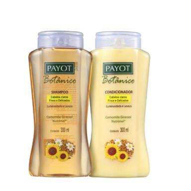 PAYOT BOTâNICO CAMOMILA, GIRASSOL E NUTRIMEL SHAMPOO+CONDICIONADOR 300ML
