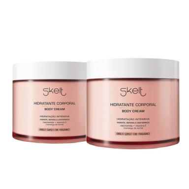 KIT SKELT AMALFI SUNSET - HIDRATANTE CORPORAL 200G (2 UNIDADES)