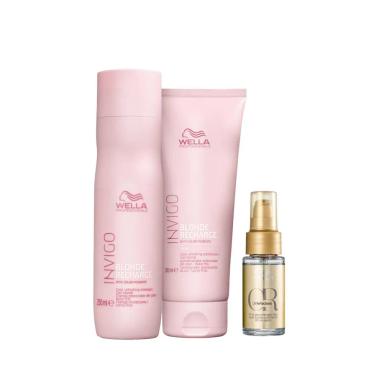 WELLA PROFESSIONALS BLONDE RECHARGE - SHAMPOO 250ML+CONDICIONADOR 200ML+OIL REFLECTIONS 30ML