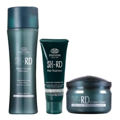 KIT SH-RD NUTRA THERAPY SHAMPOO 250ML + MASCARA ARGAN OIL 70ML + PROTEIN CREAM LEAVE-IN 80ML (3 PRODUTOS)