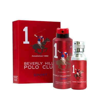 KIT BEVERLY HILLS POLO CLUB Nº1 BODY COLôNIA E DESODORANTE