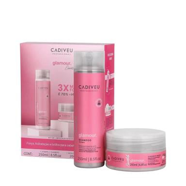 KIT HOME CARE CADIVEU ESSENTIALS QUARTZO SHINE SHAMPOO E MáSCARA (2 PRODUTOS)