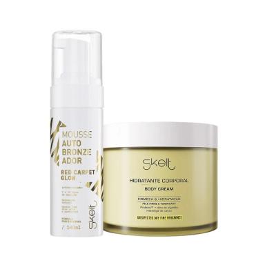 KIT SKELT UNEXPECTED DAY RED CARPET GLOW AUTOBRONZEADOR (2 PRODUTOS)