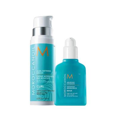 KIT MOROCCANOIL MENDING INFUSION REPAIR E CURL DEFINING (2 PRODUTOS)