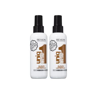 KIT REVLON PROFESSIONAL UNIQ ONE COCONUT - LEAVE-IN 150ML (2 UNIDADES)