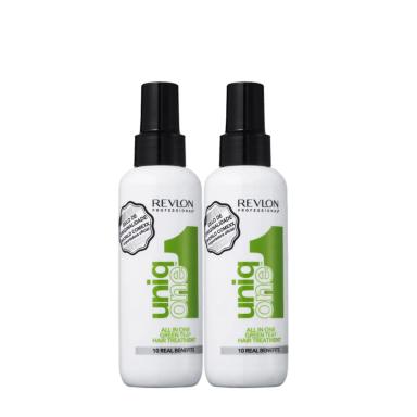 KIT REVLON UNIQ ONE ALL IN ONE GREEN TEA - LEAVE IN 150ML (2 PRODUTOS)