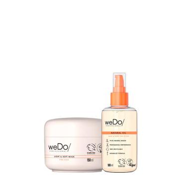 KIT WEDO HOME CARE LIGHT SOFT MáSCARA E OIL