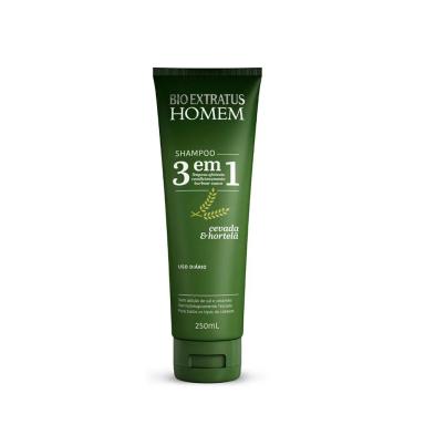 BIO EXTRATUS HOMEM 3 EM 1 - SHAMPOO 250ML