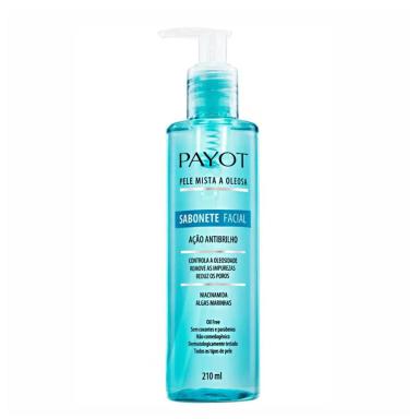 PAYOT AçãO ANTIBRILHO FACIAL - SABONETE LíQUIDO 210ML