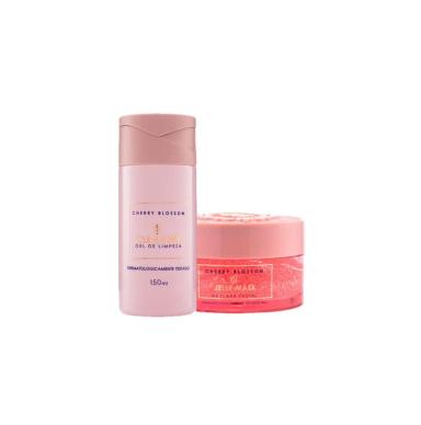 BRUNA TAVARES CHERRY BLOSSOM BT CLEANSER 150ML E JELLY MASK 40G