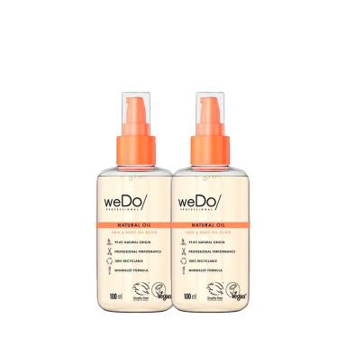 KIT WEDO PROFESSIONAL NATURAL OIL - ÓLEO MULTIFUNCIONAL 100ML (2 UNIDADES)