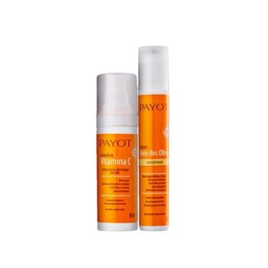 PAYOT KIT COMPLEXO VITAMINA C E SERUM PARA AREA DOS OLHOS