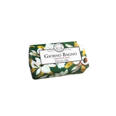 GIORNO BAGNO MAGNóLIA &amp;amp;AMP; LICHIA - SABONETE NATURAL 180G