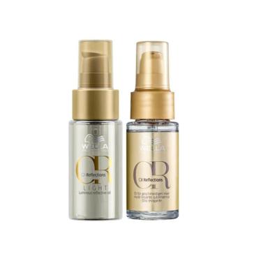 WELLA PROFESSIONALS KIT OIL REFLECTIONS &amp;amp;AMP; OIL REFLECTIONS LIGHT 30ML (2 PRODUTOS)