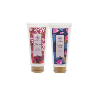 KIT FLORA VIE LOVE LOLA - LOçãO HIDRATANTE PERFUMADA 200ML (2 PRODUTOS)