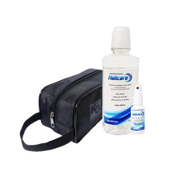 KIT ODOMED HALICARE ENXAGUANTE SPRAY ANTISSéPTICO (3 PRODUTOS)