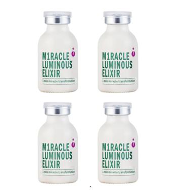 NPPE MIRACLE LUMINOUS ELIXIR KIT AMPOLA DE TRATAMENTO CAPILAR 25ML (4 UNIDADES)