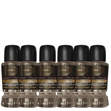 KIT LACAN CAVIAR E PEROLAS - AMPOLA 17ML (6 UNIDADES)