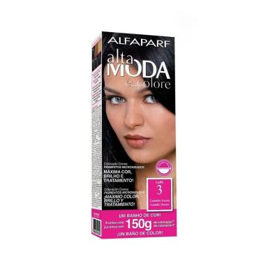 TINTURA ALTA MODA 3 CASTANHO ESCURO / CAFFE 150GR