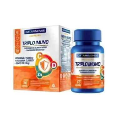 TRIPLO IMUNO CATARINENSE NUTRICAO 30CPR