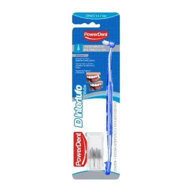 ESCOVA DENTAL POWERDENT INTERTUFO CONICA 3MM A 7MM C /6REFIS