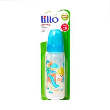 MAMADEIRA LILLO DIVERTIDA AZUL 240ML REF.: 614121