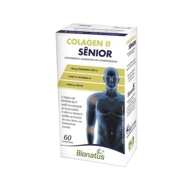 COLAGENO II SENIOR COLAGENO+VIT.D+ CALCIO 60CPR BIONATUS