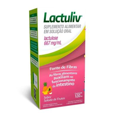 LACTULIV SOLUÇÃO ORAL SALADA DE FRUTAS 120ML