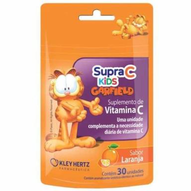 SUPRA C KIDS SABOR LARANJA 30UN - HERTZ