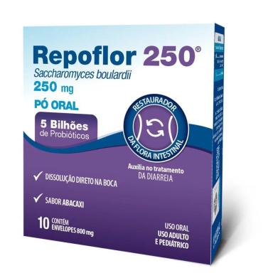 REPOFLOR 250MG 10 SACHES