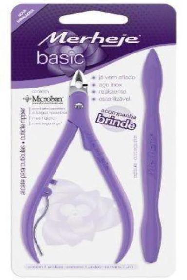 ALICATE MERHEJE BASIC + ESPATULA ROSA