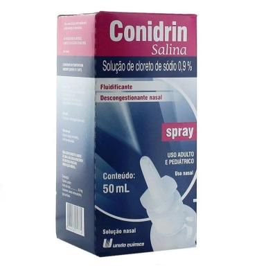 CLORETO DE SODIO 0,9  CONIDRIN SALINA SPRAY 50ML