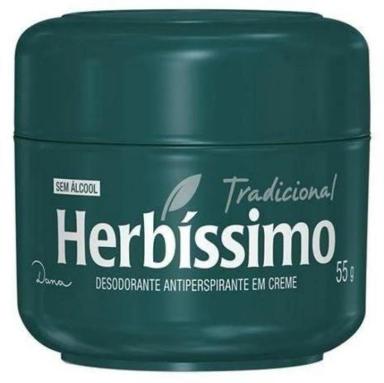 DESODORANTE HERBISSIMO CREME 55GRS TRADICIONAL (VERDE)