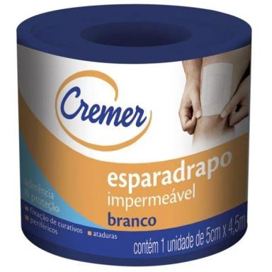 ESPARADRAPO CREMER BRANCO 5X4,5CM