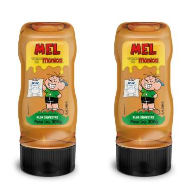 KIT 2UNI MEL TURMA DA MôNICA SILVESTRE 300GR - BALDONI
