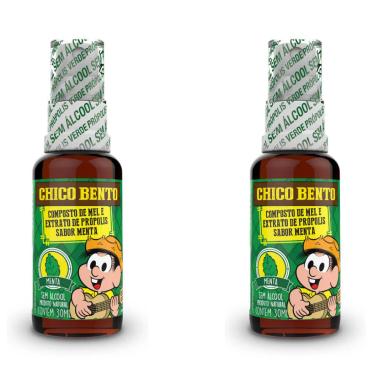 KIT 2UNI PRóPION CHICO BENTO - SPRAY COM MEL E MENTA SEM ÁLCOOL (30ML) - BALDONI