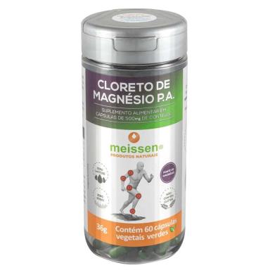MEISSEN CLORETO DE MAGNESIO P.A. 500 MG 60 CáPS VERDE - MEISSEN