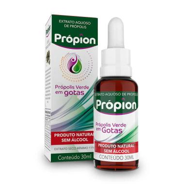 PRóPION GOTAS - EXTRATO DE PRóPOLIS VERDE 11% (30ML) - BALDONI