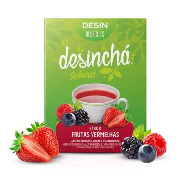 DESINCHA FRUTAS VERMELHAS 10 SACHES - DESINCHá