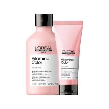 KIT L'ORÉAL PROFESSIONNEL VITAMINO COLOR RESVERATROL SHAMPOO + CONDICIONADOR