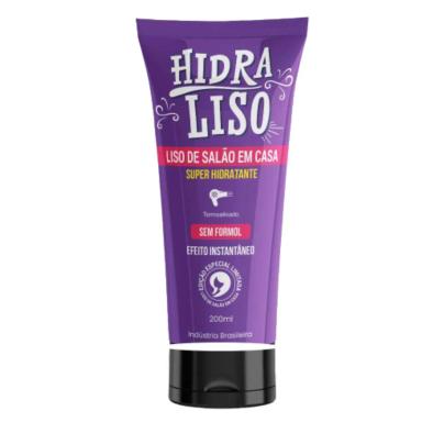 HIDRALISO LISO DO SALãO EM CASA CREME CAPILAR MULHER 200 ML