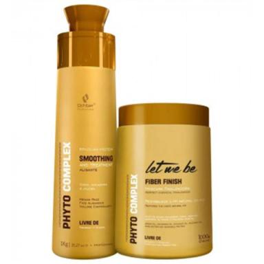 KIT ALISANTE PHYTO COMPLEX SMOOTHING + MASCARA FIBER FINISH LET ME BE