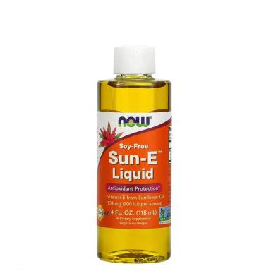 VITAMINA SUN E LIQUIDA 118 ML NOW FOODS
