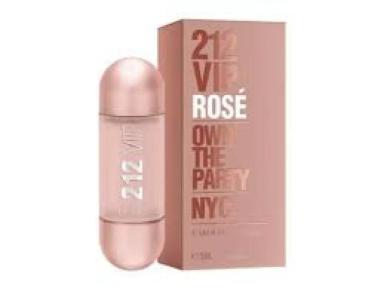 PERFUME CAROLINA HERRERA 212 VIP ROSé EAU DE PARFUM FEMININO 30ML