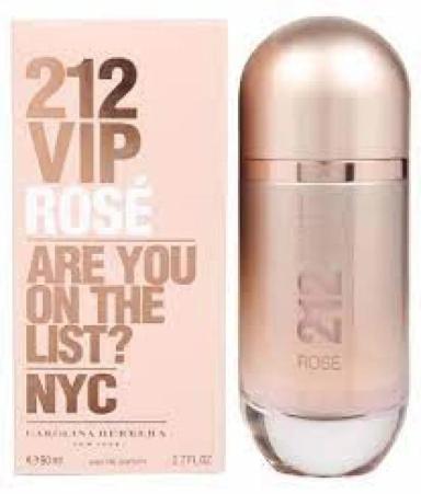 PERFUME IMPORTADO FEMININO 212 VIP ROSé DE CAROLINA HERRERA EAU DE PARFUM 50 ML