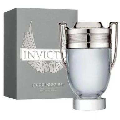 PERFUME PACO RABANNE INVICTUS MASCULINO EAU DE TOILETTE 100ML