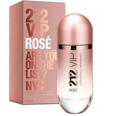 PERFUME 212 VIP ROSE FEMININO EAU DE PARFUM 80ML