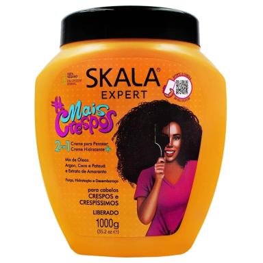 CREME DE TRATAMENTO #MAIS CRESPOS 1KG SKALA